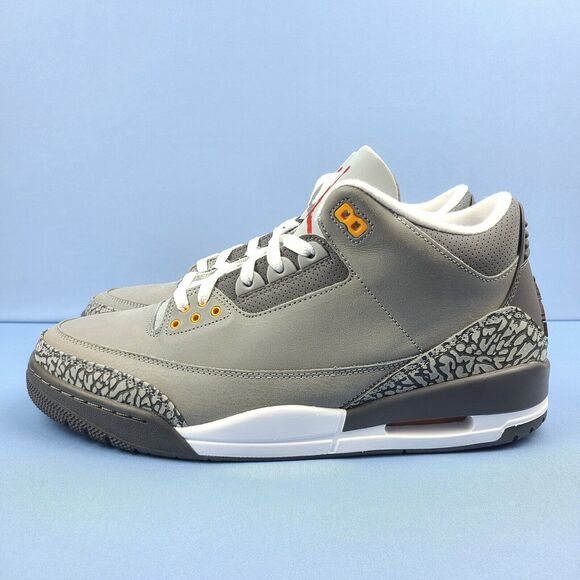 jordan 3 grey orange